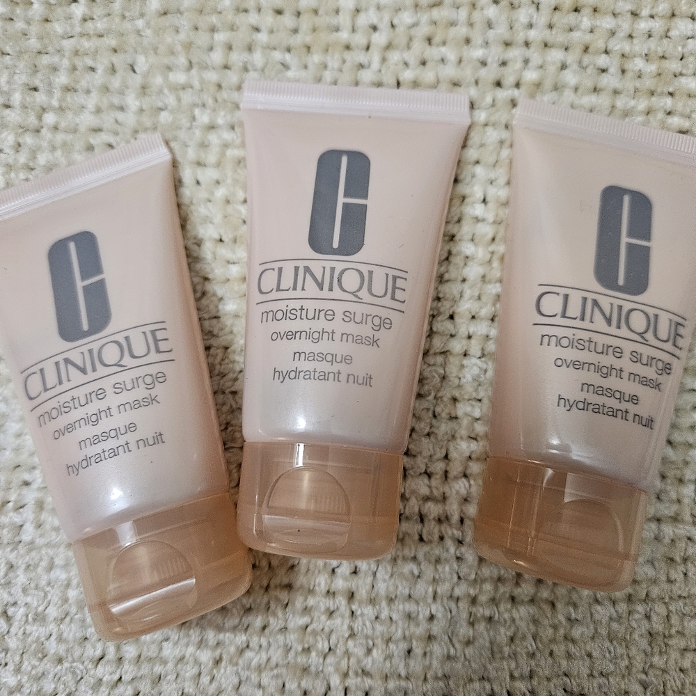 Clinique Moisture Surge Overnight Mask. Bundle Of 3. 1 oz Each